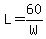 L=60%2FW