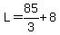 L=85%2F3%2B8