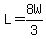 L=8W%2F3