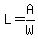 L=A%2FW