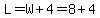 L=W%2B4=8%2B4
