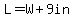 L=W%2B9in