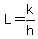 L=k%2Fh