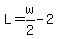 L=w%2F2-2