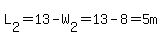 L%5B2%5D=13-W%5B2%5D=13-8=5m