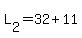 L%5B2%5D=32%2B11