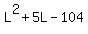 L%5E2%2B5L-104