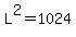 L%5E2=1024