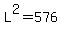 L%5E2=576