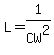 L+=+1%2FCW%5E2