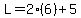 L+=+2%286%29%2B5