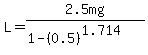 L+=+2.5mg%2F%281-%280.5%29%5E%281.714%29%29