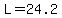 L+=+24.2