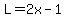 L+=+2x-1%29