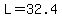 L+=+32.4