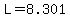 L+=+8.301