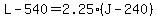 L-540=2.25%28J-240%29