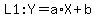 L1%3A+Y=a%2AX%2Bb