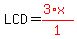 LCD=red%28%283%2Ax%29%2F1%29