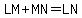 LM%2BMN=LN