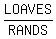 LOAVES%2FRANDS