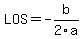 LOS+=+-b%2F2a