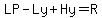 LP-Ly%2BHy=R