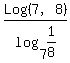 Log%287%2C8%29%2Flog%287%2C1%2F8%29