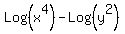 Log%28x%5E4%29-Log%28y%5E2%29
