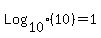 Log%5B10%5D%2810%29+=+1