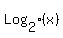 Log%5B2%5D%28x%29