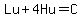 Lu%2B4Hu=C