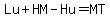 Lu%2BHM-Hu=MT