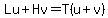 Lu%2BHv=T%28u%2Bv%29