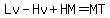 Lv-Hv%2BHM=MT