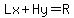 Lx%2BHy=R