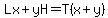 Lx%2ByH=T%28x%2By%29