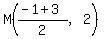 M%28%28-1%2B3%29%2F2%2C2%29