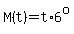 M%28t%29=t%2A6%5Eo