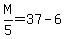 M%2F5=37-6