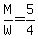 M%2FW=5%2F4
