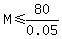 M%3C=80%2F0.05