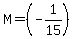M=%28-1%2F15%29