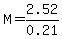 M=2.52%2F0.21