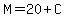 M=20%2BC