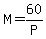 M=60%2FP