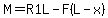 M=R1L-F%28L-x%29