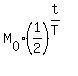 M%5B0%5D%2A%281%2F2%29%5E%28t%2FT%29