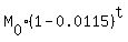 M%5B0%5D%2A%281-0.0115%29%5Et