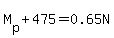 M%5Bp%5D+%2B+475+=+0.65N